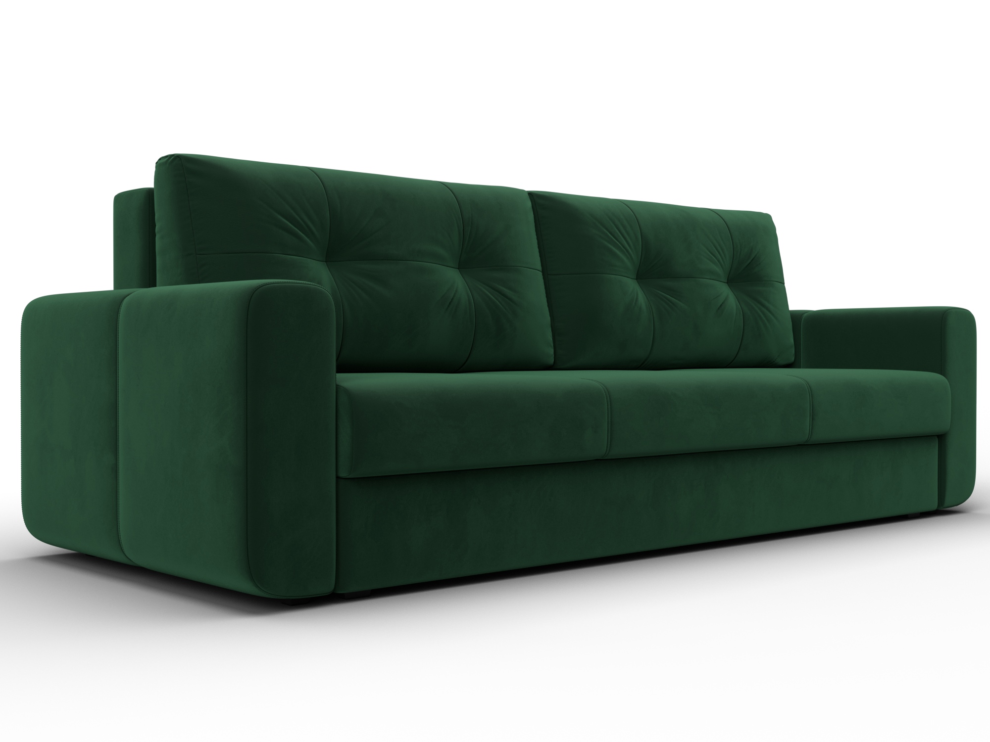 Диван прямой Лига-031 (seven 626 зеленый)