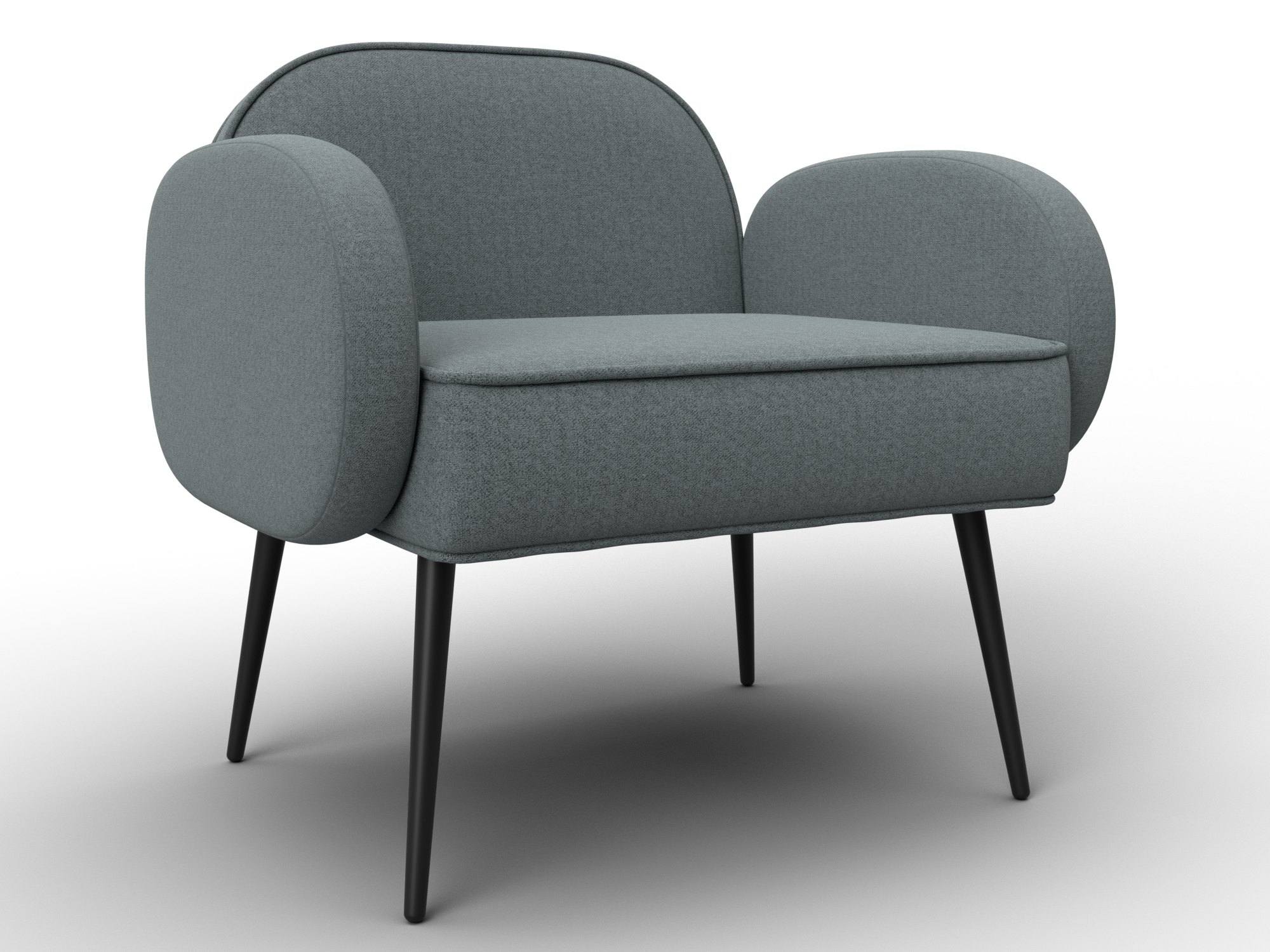 Кресло Лига-086 (амур 07 серый)