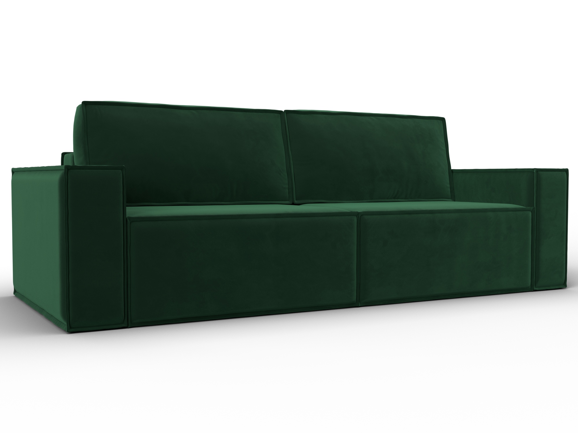 Диван прямой Куба (seven 626 зеленый)