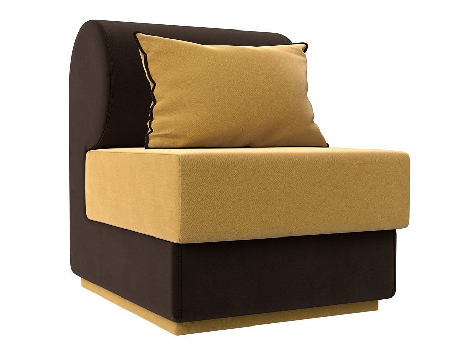 Кресло Кипр (желтый\коричневый цвет)
