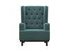 Кресло Джон Люкс (бирюзовый цвет)
