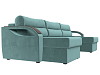 П-образный диван Форсайт (бирюзовый)