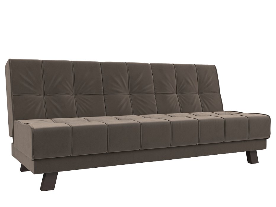 Прямой диван Винсент (коричневый цвет)