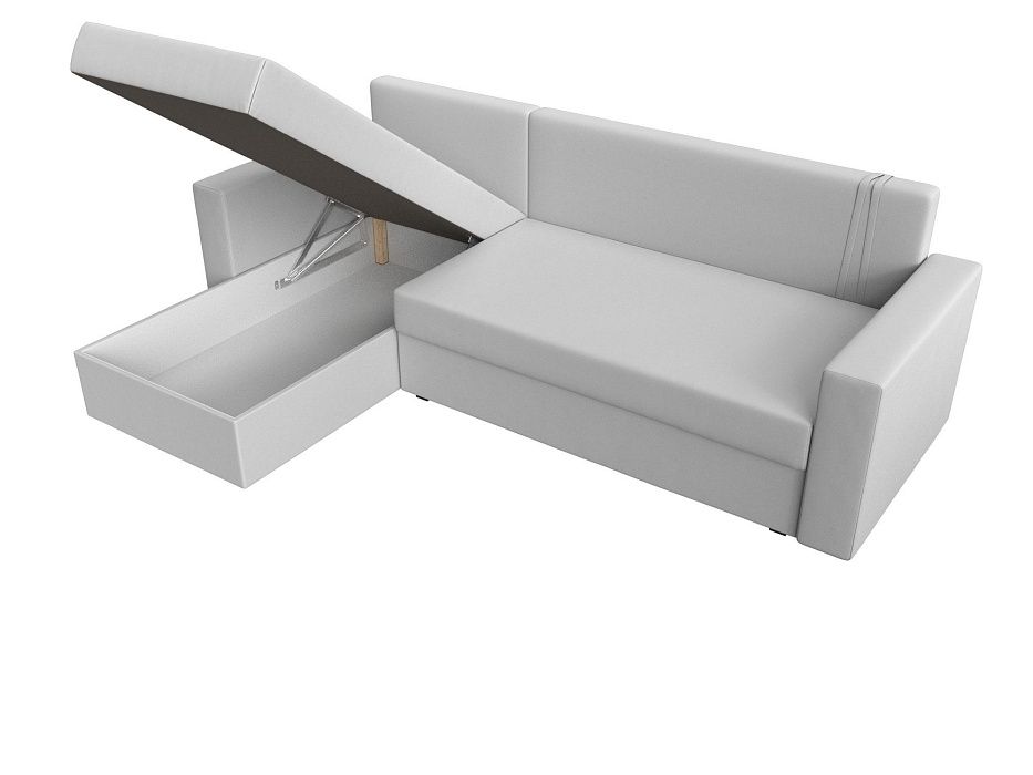 Диван угловой Траумберг Лайт левый угол (белый)