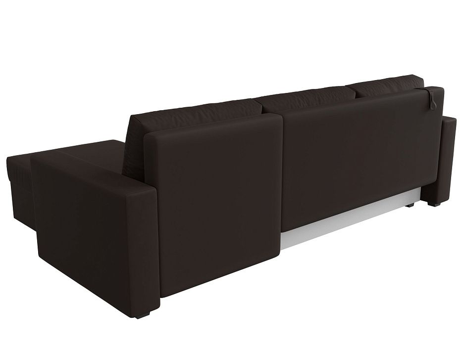 Диван угловой Траумберг Лайт правый угол (коричневый)