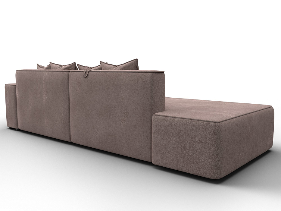 Диван угловой Лига-079 угол правый (tower 05 бежевый)