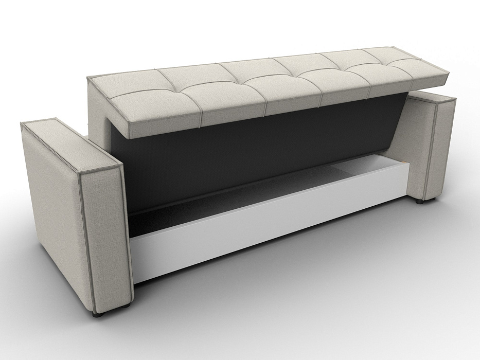 Диван-книжка Лига-067 (амур 02 бежевый)