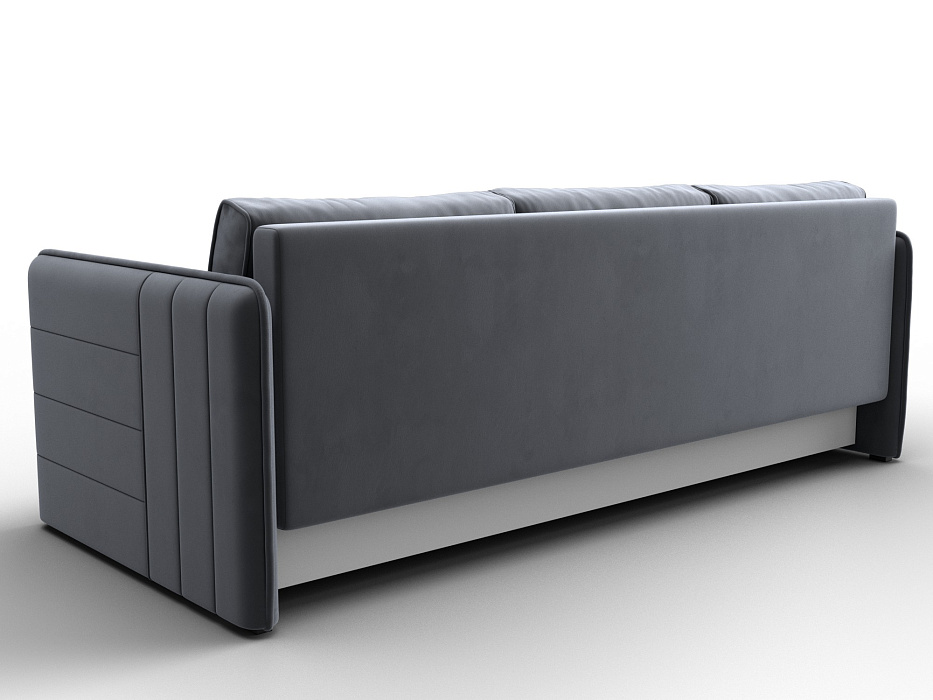 Диван прямой Слим (серый)