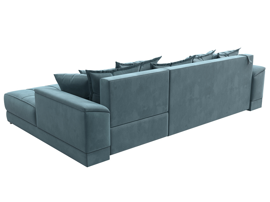 Диван угловой НордСтар правый угол (бирюзовый)