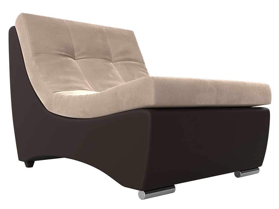 Модуль Монреаль кресло (бежевый\коричневый цвет)