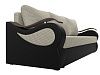 Прямой диван Меркурий Лайт (корфу 02\черный цвет)