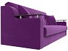 Прямой диван книжка Сенатор (фиолетовый цвет)