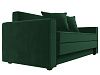 Прямой диван Лига-012 (зеленый цвет)