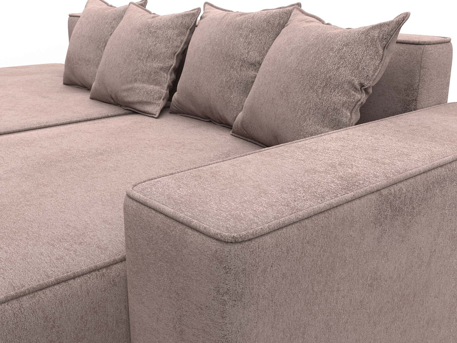 Диван угловой Лига-079 угол правый (tower 05 бежевый)