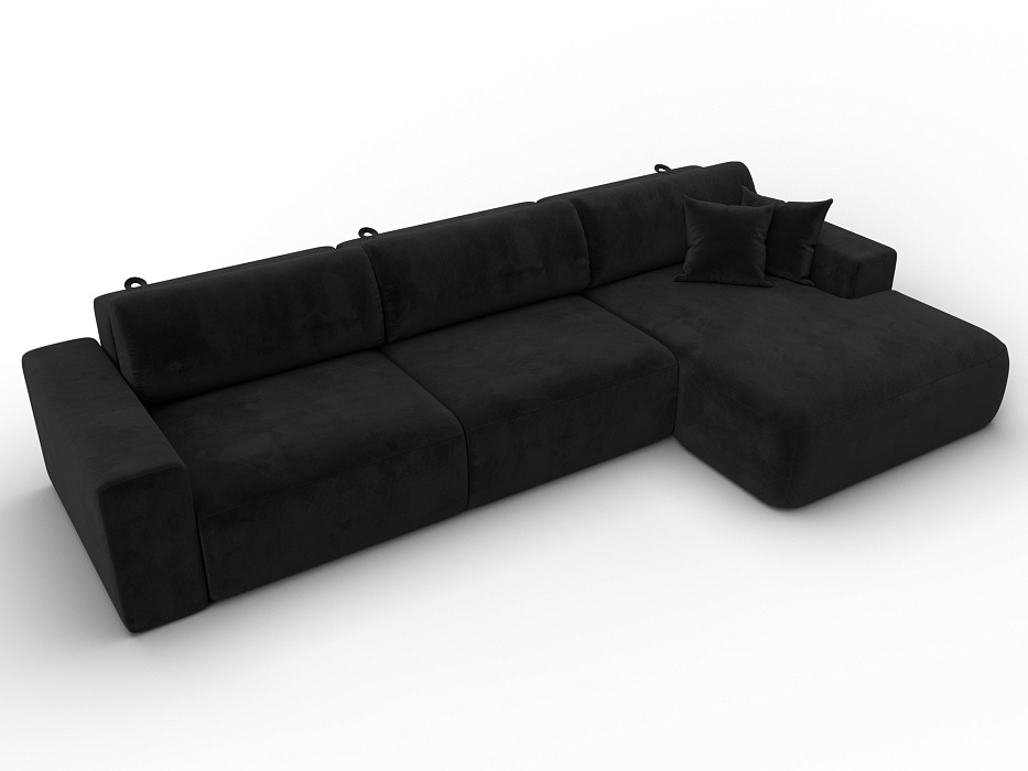 Диван угловой Лига-036 НПБ Классик Лонг правый угол (коричневый)