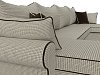 П-образный диван Элис (корфу 02\коричневый цвет)