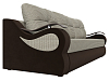 Прямой диван Меркурий еврокнижка (корфу 02\коричневый цвет)