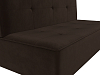 Прямой диван Зиммер (коричневый)