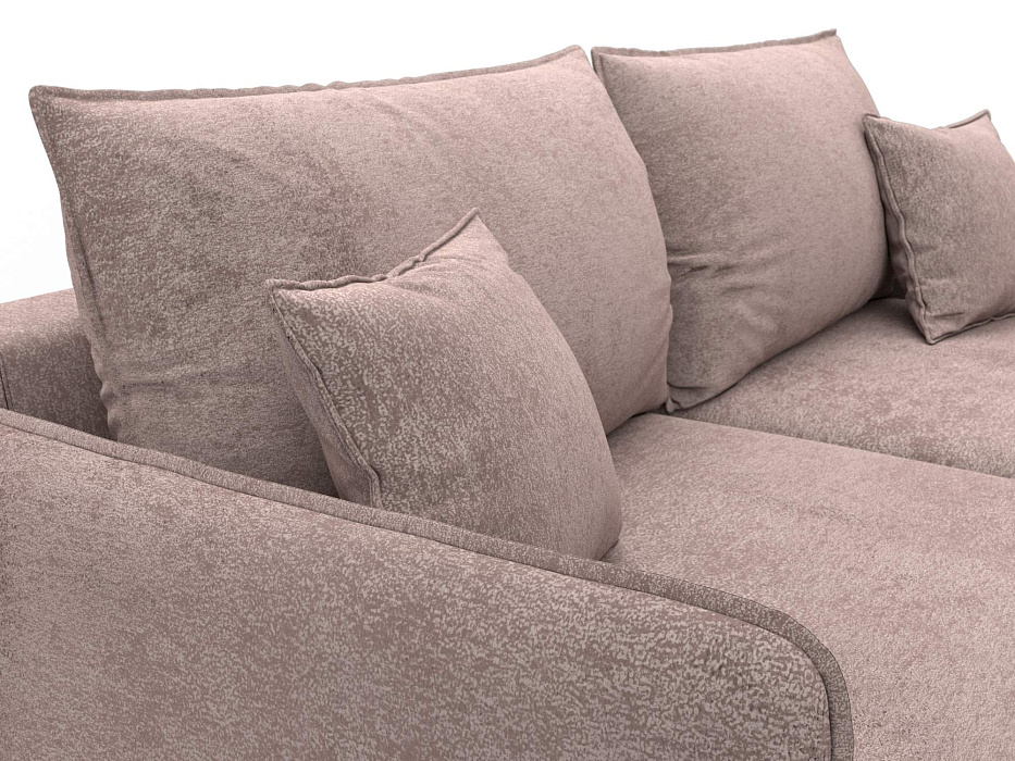 Диван прямой Лига-064 НПБ (tower 05 бежевый)