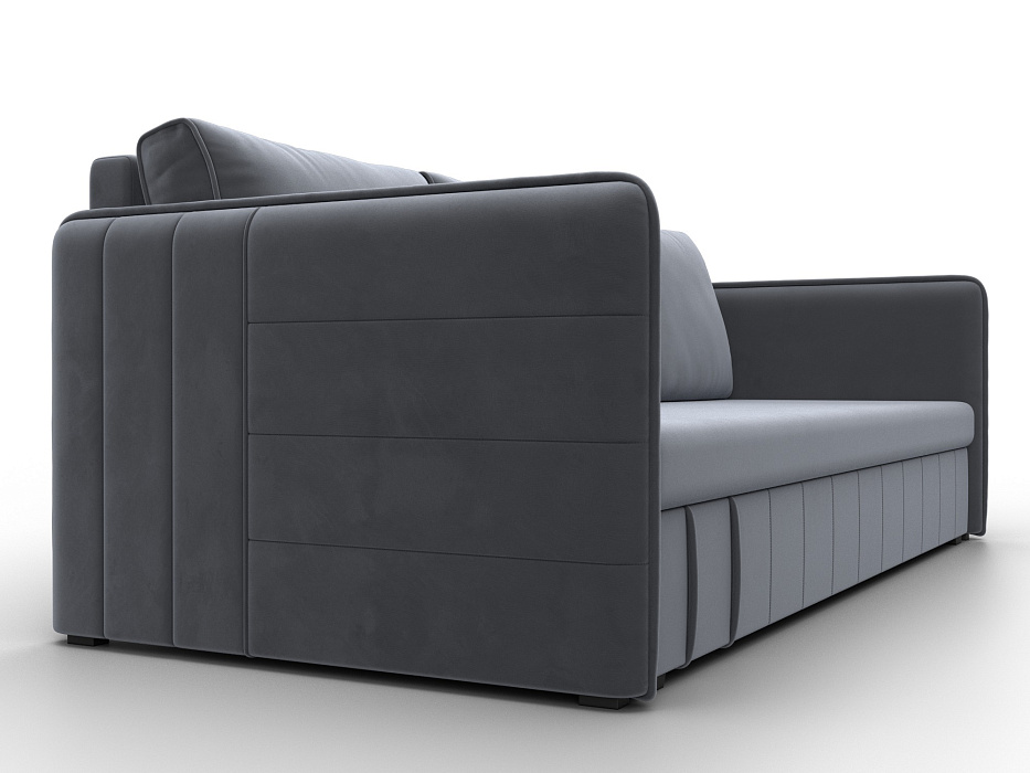 Диван прямой Слим (серый)