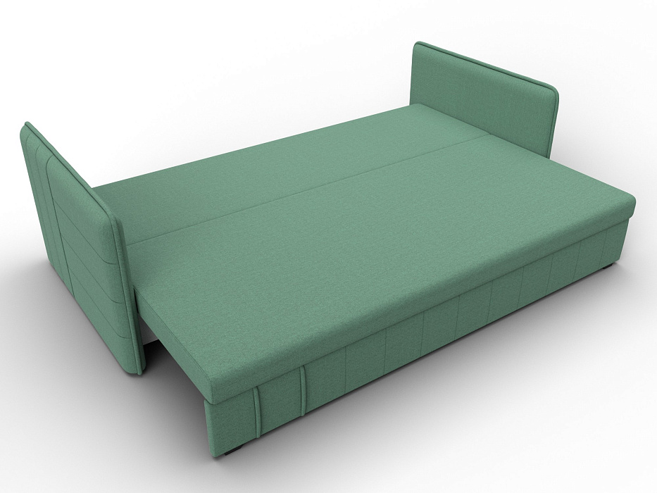 Диван прямой Слим (амур 11 зеленый)