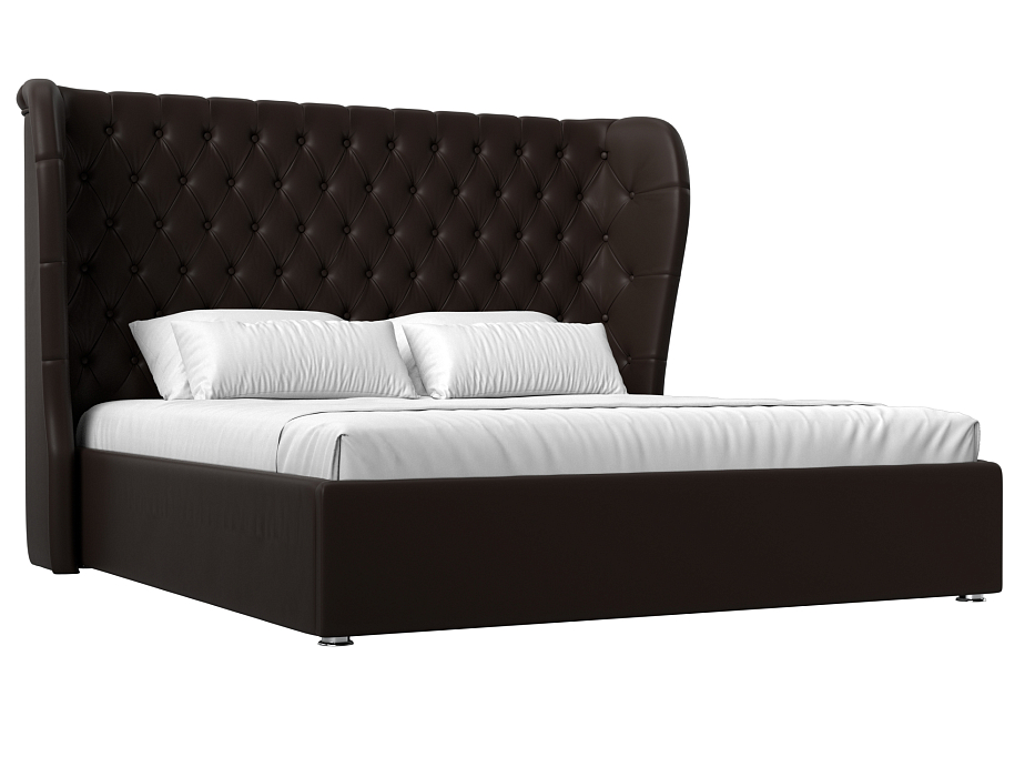 Интерьерная кровать Далия 200 (коричневый)
