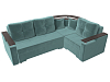 Угловой диван Комфорт правый угол фото в интернет-магазине Лига Диванов