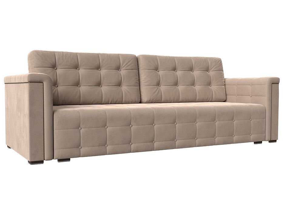 Прямой диван Лига-002 (бежевый цвет)