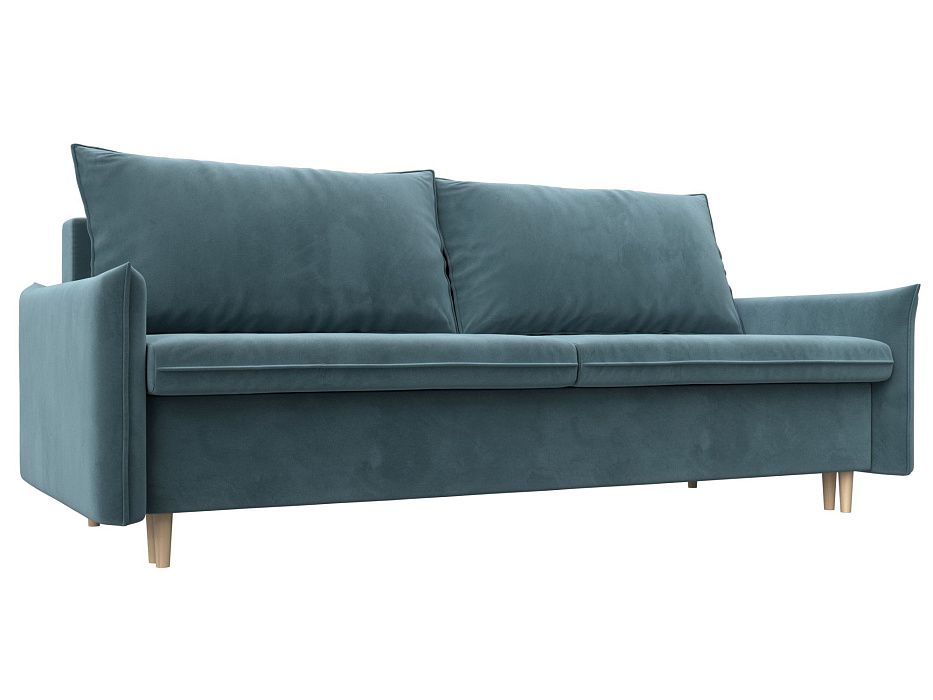 Прямой диван Хьюстон (бирюзовый цвет)