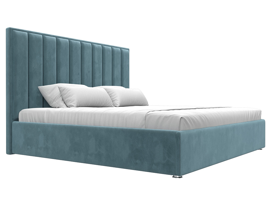 Кровать интерьерная Афродита 200 (seven 113 бирюзовый)
