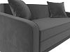 Прямой диван Лига-013 (серый цвет)