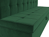 Кухонный диван Техас (зеленый цвет)