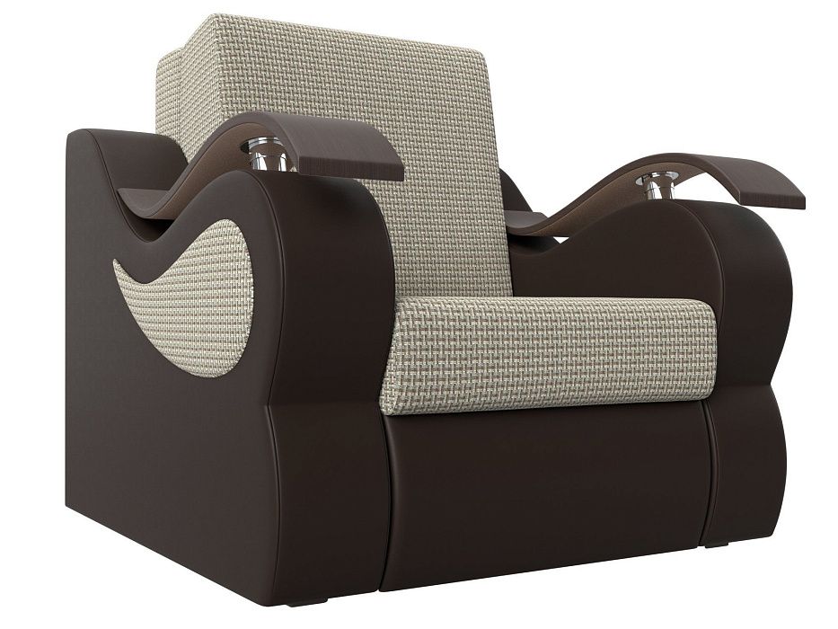 Кресло-кровать Меркурий 80 (корфу 02\коричневый цвет)