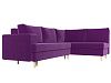 Угловой диван Сильвана правый угол (фиолетовый цвет)