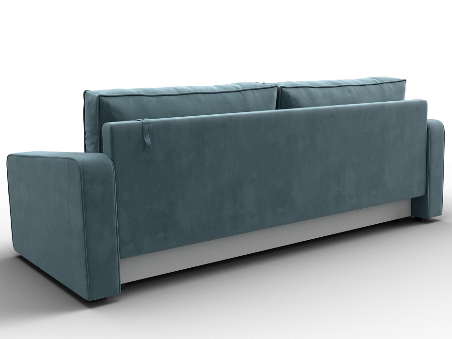 Диван прямой Лига-009 (seven 113 бирюзовый)