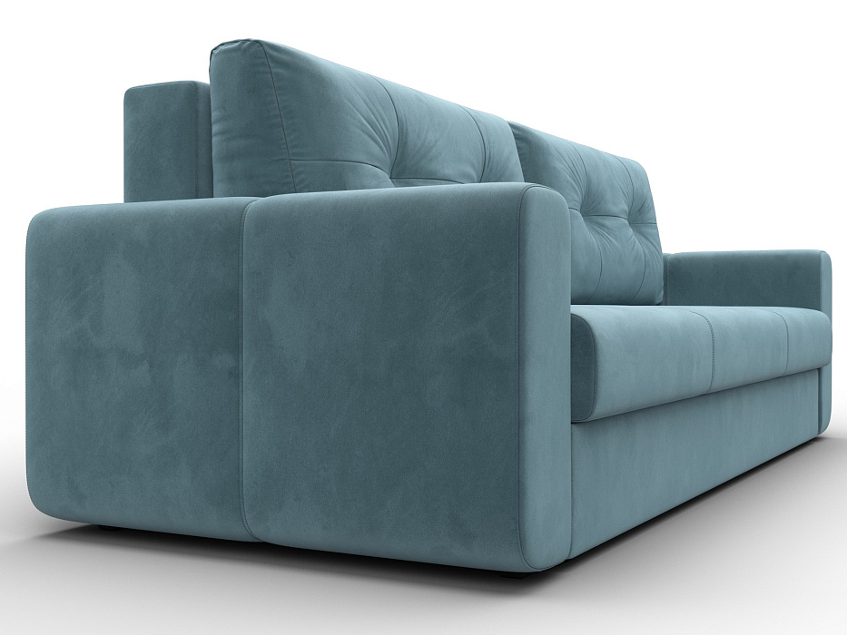 Диван прямой Лига-031 (seven 113 бирюзовый)
