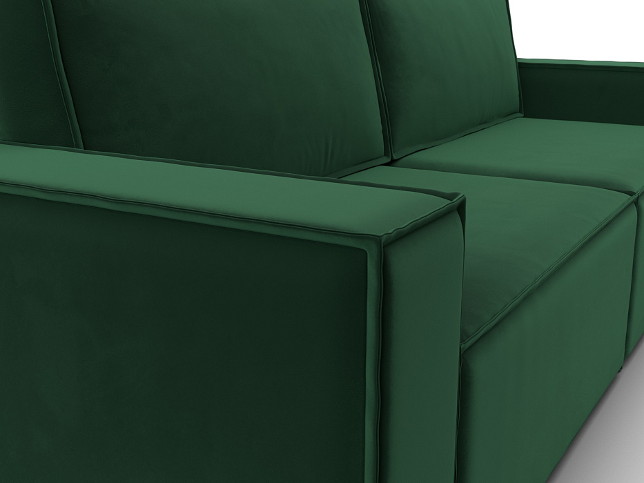 Диван прямой Куба (seven 626 зеленый)