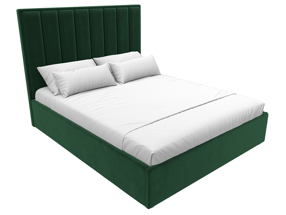 Кровать интерьерная Афродита 160 (seven 626 зеленый)