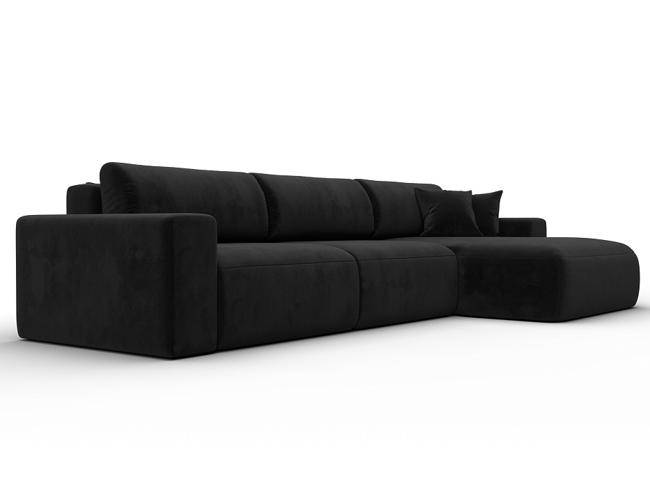 Диван угловой Лига-036 НПБ Классик Лонг правый угол (коричневый)