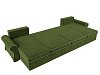П-образный диван Элис (зеленый\бежевый цвет)