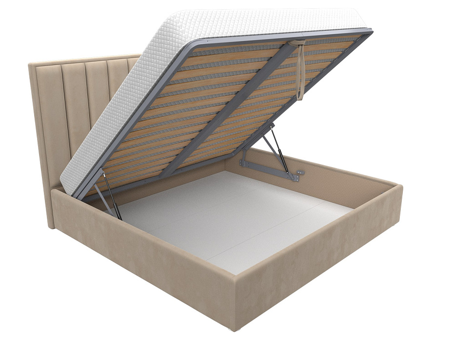 Кровать интерьерная Афродита 200 (seven 729 бежевый)