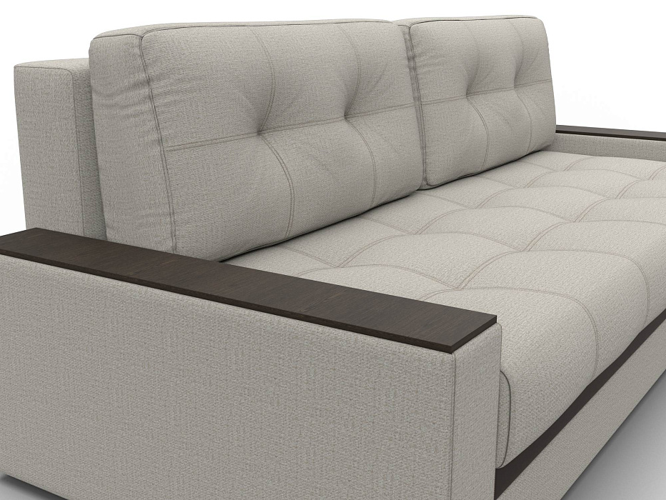 Диван прямой с декором Лига-096 НПБ фото в интернет-магазине Лига Диванов