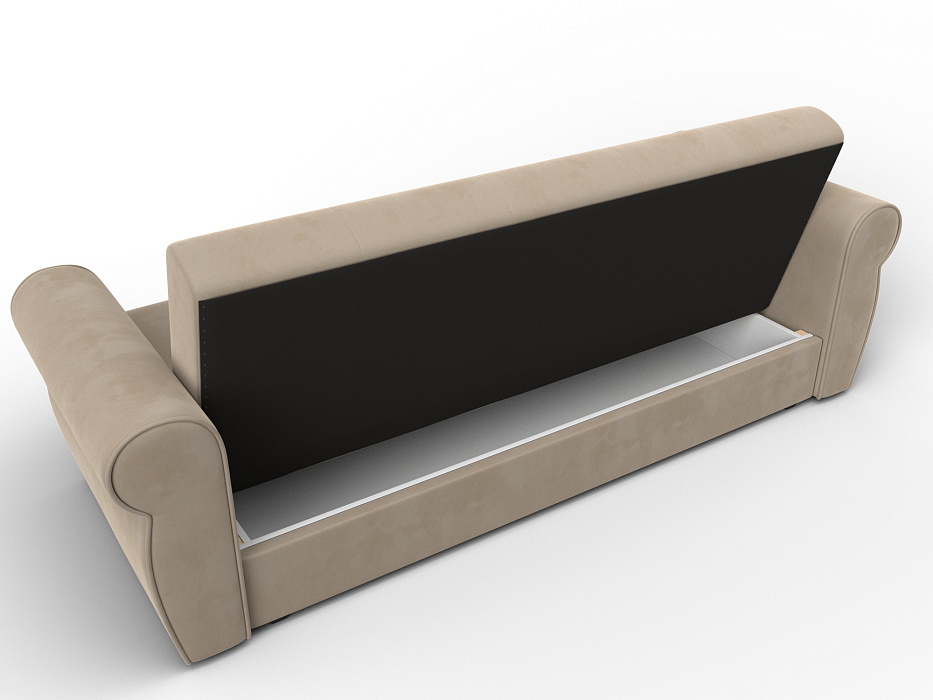 Диван-книжка Лига-019 (бежевый)