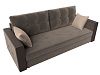 Прямой диван Валенсия Лайт (коричневый)