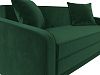 Прямой диван Лига-013 (зеленый цвет)