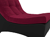 Модуль Монреаль кресло (бордовый\черный)