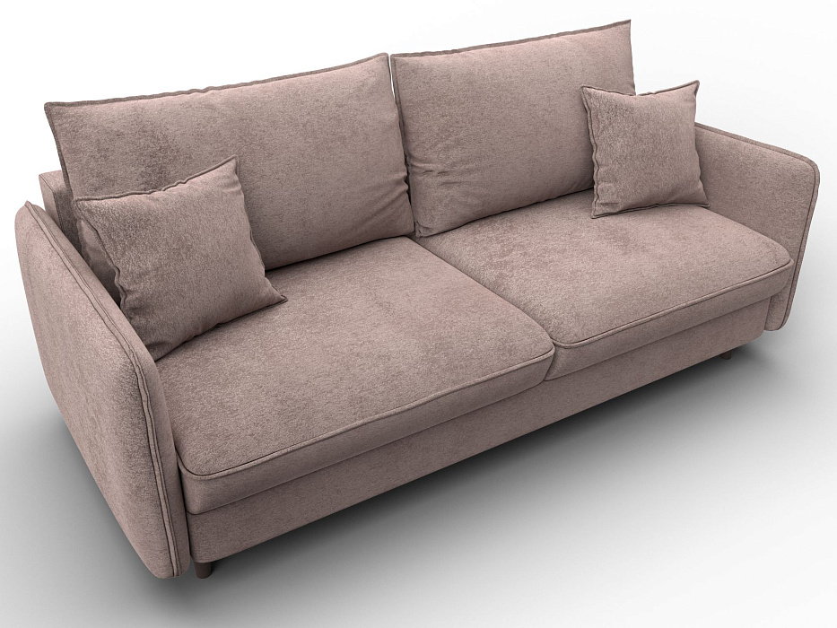 Диван прямой Лига-064 НПБ (tower 05 бежевый)