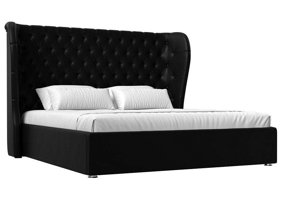Кровать интерьерная Далия 180 (черный)