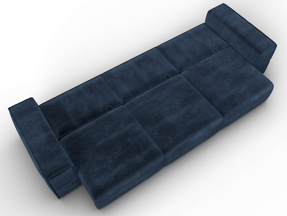 Диван прямой Лига-058 НПБ Лонг (tower 13 синий)