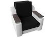 Кресло-кровать Сенатор 60 (черный\белый цвет)